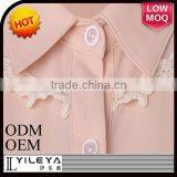 Elegant Pink Women Blouse for Middle Aged Women thumbnail-3