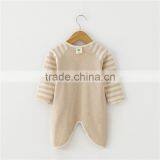 100% Organic Cotton Baby Girls Boys Romper Wholesale Baby Clothing Organic Onesie Baby thumbnail-2