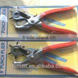 6 Sized 9" Heavy Duty Leather Hole Punch Hand Pliers Belt Holes Punches thumbnail-3