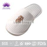 Thick Medium Size Embroidered Logo Waffle Slippers thumbnail-1