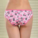 2015 New Printed Brief Soft Lady Bikini Stretch Cotton Women Underwear Lady Boyshort Lady Panties Lingerie Intimate Underpants thumbnail-2