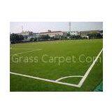 Eco-Friendly Football Artificial Grass Lawn 25mm, 9000dtex Green PE Synthetic Soccer Grass