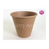 Single Wall Paper Cups In Kraft Paper ,  Top 90mm 8Oz Paper Coffee Cups