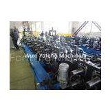 Chain Driven Roofing Sheet Making Machine , Big Shaft Metal Roof Roll Forming Machine 20.5 Kw