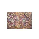 Sell Fancy Metallic Tulle With Lace Applique thumbnail-1