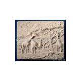 Decorative Sculptural Carved Wall Plaque (206) thumbnail-1
