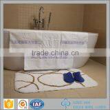 White Bobby Border Hotel Towel Set With Yarn-dyed Logo