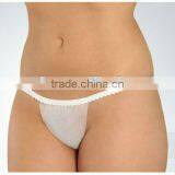 Nonwoven disposable women comfortable thong panties