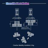 High-Class Super Bright H7 H4 Car LED Fanless Headlight Repalcement Bulb Kit thumbnail-5