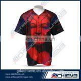 Custom Fashion Polyester Baseball Uniform Manufacturer thumbnail-1