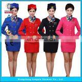 Fashion Air Asia Uniform, Sexy Air Hostess, Ladies Airline Stewardess Uniform