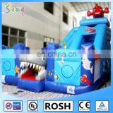 Funny Shark Inflatable Combo Games for Amusement thumbnail-3