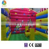 Clown Obstacle Course Equipment Inflatable Obstacle Combo Course for Playground thumbnail-5