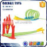 Wholesales DIY Cartoon Track Slot Car Toy Mini Car Kids Toy Cars Race Track