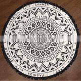 Wholesale Cheap Reactive Printing Velour Custom Beach Towels thumbnail-5