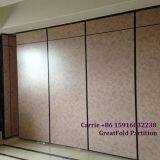 Manufacturer Movable Folding Glass Wood Partition Design for Restaurant thumbnail-4