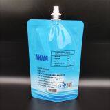 300ml Mineral Water Plastic Filling Bag China Manufacture/Herbal Tea Suction Nozzle Bag/Food Grade Material thumbnail-5