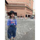 C1007/All-match Casual Korea Fashion Girls False Two Piece Sweatshirt Set Kids Wholesale Cute Sweatshirts thumbnail-2