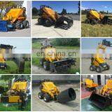 Hysoon Garden Equipment Hy380 Snow Blower Front Skid- Steer Loader Skid Steer Loader thumbnail-3