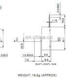 RF-400CA 24.4*9.0mm Slim Pancake PMDC Motor for Car Use in Russian Market thumbnail-6