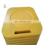 UHMWPE Outrigger Cribbing Pads Jack Foot Supports Stackable Crane Pads