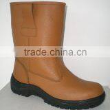 PU injected high-leg safety boot rigger