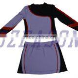 Custom Long Sleeve Top Dance Skirts Cheerleading Uniforms thumbnail-6