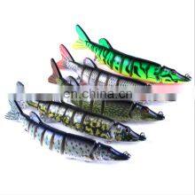 Multi-jointed 5 Colors 20.5cm/69g Trolling Lure Minnow for Freshwater Saltwater thumbnail-2