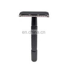 High Quality Metal Long Handed Double Edge Razor Stainless Steel Gents Safty Razor thumbnail-2