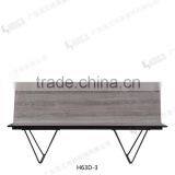 Curve Plywood Waiting Chair Airport Chair Lounge Chair H63D-3-V for Public Seating thumbnail-2