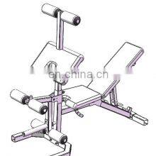 ASJ-S115 Multifunctional Training Bench Fitness Equipment Machine Commercial Gym Equipment thumbnail-4