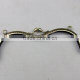 Pretty Little Cheap Antique Brass Metal Clutch Frame