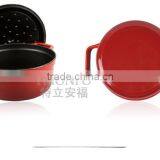 Factory Price Red Enameled Cast Iron Pot