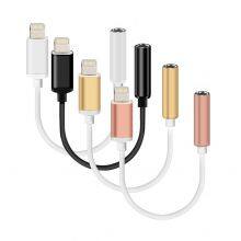 MFi Certified for IPhone 7/8 Lightning to 3.5mm Jack Headphone Adapter Audio Converter for IPhone 12/ 12 Pro thumbnail-2