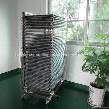 Drying Rack Screen Printing Machinery Factory Supply SUS304 Drying Trolley thumbnail-5
