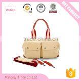 The New 2016 Canvas Diaper Mummy Bag Hanging Baby Bag thumbnail-1