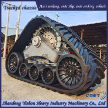 Upgrade the Performance of the Deere Harvester, With Large Track Type Triangular Wheels Capable of Making Circles thumbnail-3