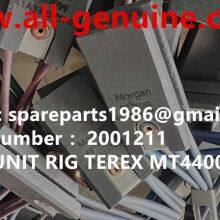 2001211 CARBON BRUSH GE MT4400AC MT3600 KOMATSU 8830E 930E TEREX BELAZ 75131 MINING DUMP TRUCK HAULER thumbnail-1