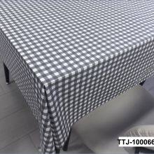 Classic Plaid Decorative Home Kitchen Tablecloth Liquid Repellent and Stain Resistant Plastic Table Cloth thumbnail-5