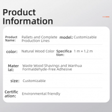 Standard / Non-Standard Molded Wood Pallets Static Load: 3 Tons Exempt From Export Quarantine thumbnail-5