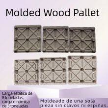 Eco-friendly, Recyclable Molded Wood Pallets — Compliant With European and American Standards — Hassle-Free Export thumbnail-5