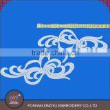 Factory Direct Supply Hot Selling Collar Neck Designs Decorative Lace Trim Embroidered Neck Patch thumbnail-2