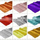 Hot Selling Ployester Satin Table Runner for Wedding Decoration thumbnail-1