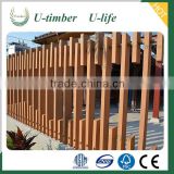 Top quality Anti-uv and anti-slip WPC wood composite outdoor fence panels