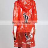 China Supplier Custom Printed Waterproof Ponchos With Logo thumbnail-1