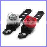 360 Degree Visual Angle Fits 20 - 40mm Bars LED Silicone Bike Light