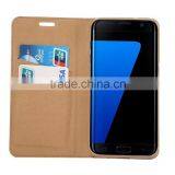 Premium PU Leather Snake Skin Pattern Card Pockets Case With Magnetic Flip Stand for Samsung S7 Edge, 5.5 Inch thumbnail-2