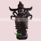 Bronze Standing God of Wealth Statue