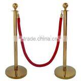 Golden Plated Rope Stanchions thumbnail-4