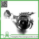 Cheap Necklace Jewelry With Black Ball Custom Casting Necklace Men Cool Style Latest Design Necklace thumbnail-1